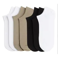 STELLA NERA - 12 Pares Calcetines Hombre Deportivas 100% Bambú Sin Costura