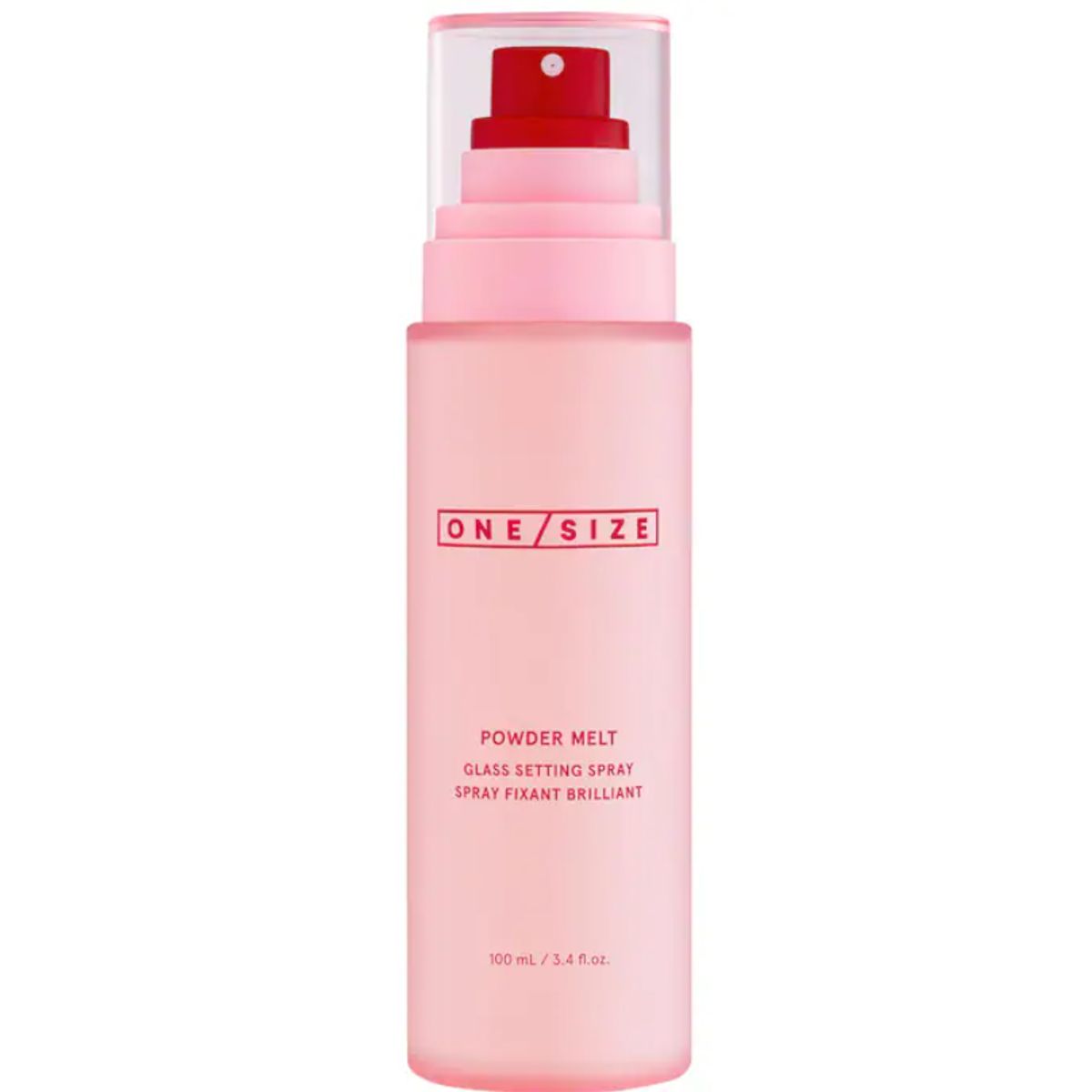 ONE SIZE BEAUTY - Spray Fijador Powder Melt Glass - 100ml ONE SIZE