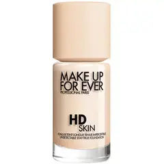 MAKE UP FOR EVER - Base Matte + Waterproof de Larga Duracion HD Skin - 1N00 Alabaster