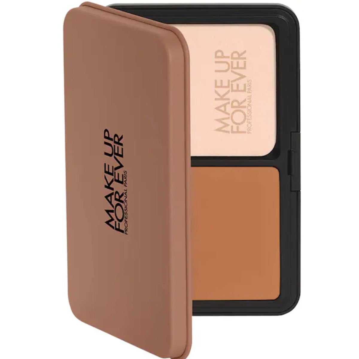 MAKE UP FOR EVER - Base en Polvo Matte + Difuminadora HD Skin - 4N68 Coffee MAKE UP FOR EVER