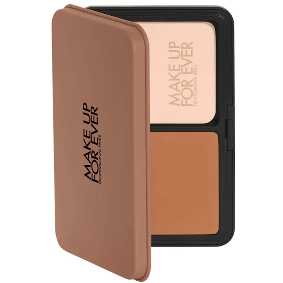 MAKE UP FOR EVER - Base en Polvo Matte + Difuminadora HD Skin - 4N68 Coffee MAKE UP FOR EVER