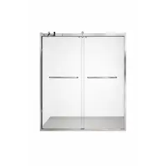 GENERICO - Mampara De Ducha Transparente 150×200cm Vidrio Templado 9 Mm
