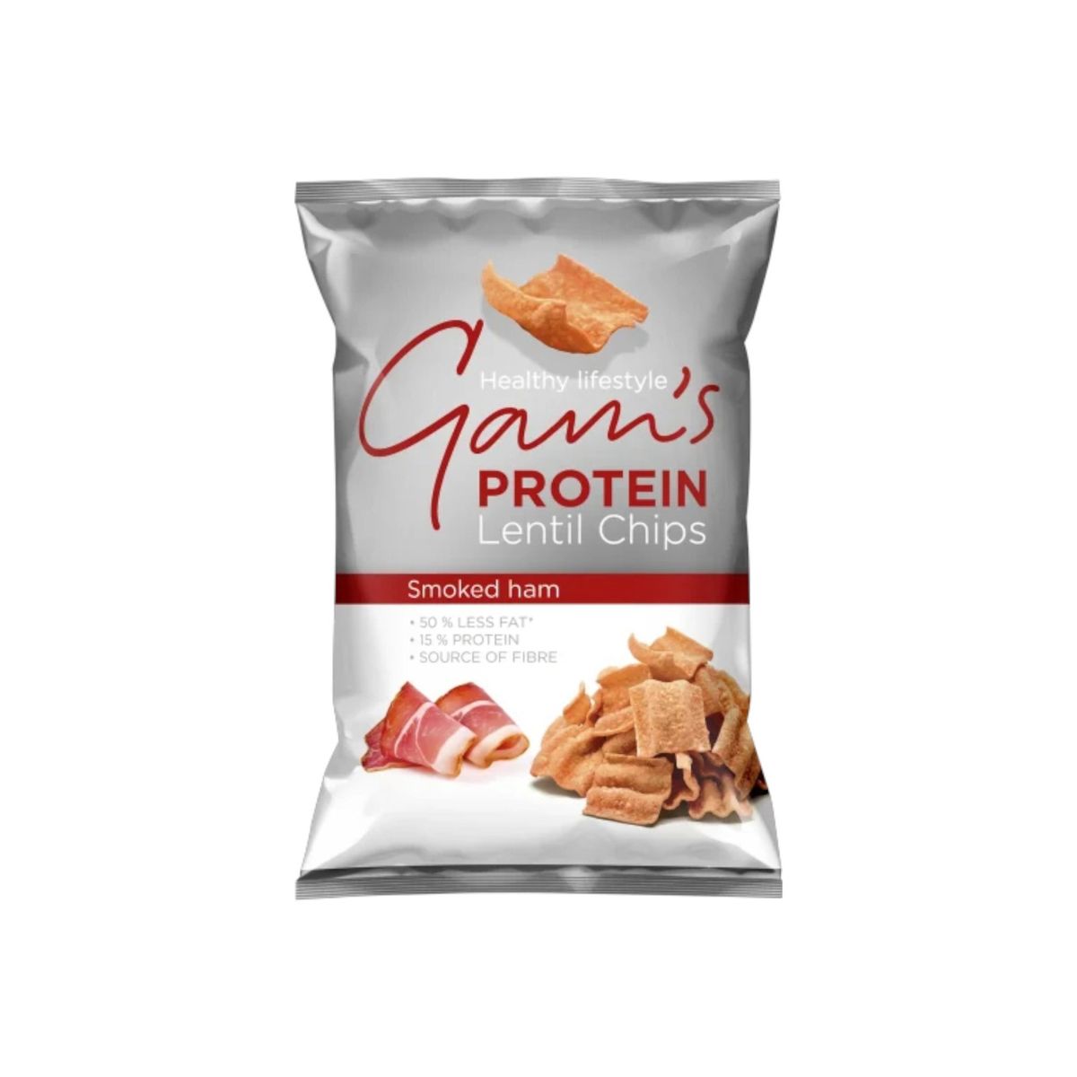 GENERICO - CHIPS DE PROTEINA 65GRS JAMON AHUMADO - GAMS