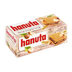 FERRERO - Obleas Rellenas con Crema Avellana Hanuta 220 g