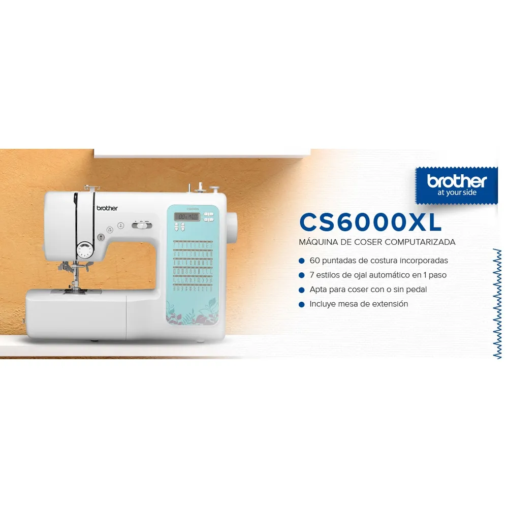 Máquina De Coser Computarizada Cs6000Xl, foto 7