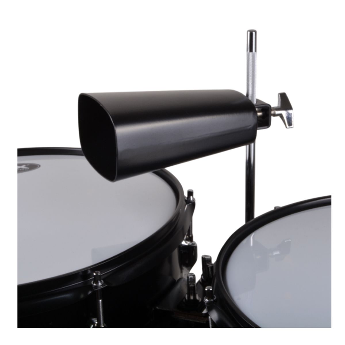 RMX - TIMBALETA 13+14 NEGRA INCLUYE CENCERRO Y ATRIL XRD-1314BK RMX