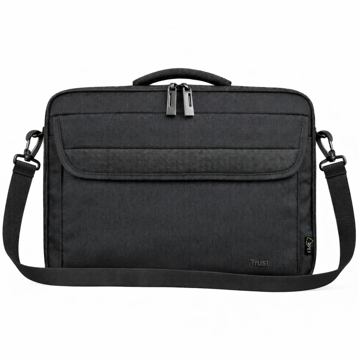 TRUST - Bolso Notebook Trust Atlanta 16"con Correa Reinforced Black