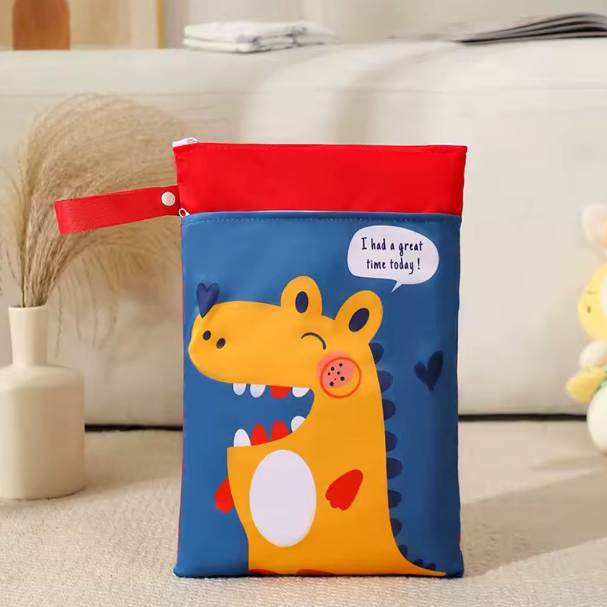 GENERICO - Bolsa Porta Pañales Diseño Infantil Animado Organizador