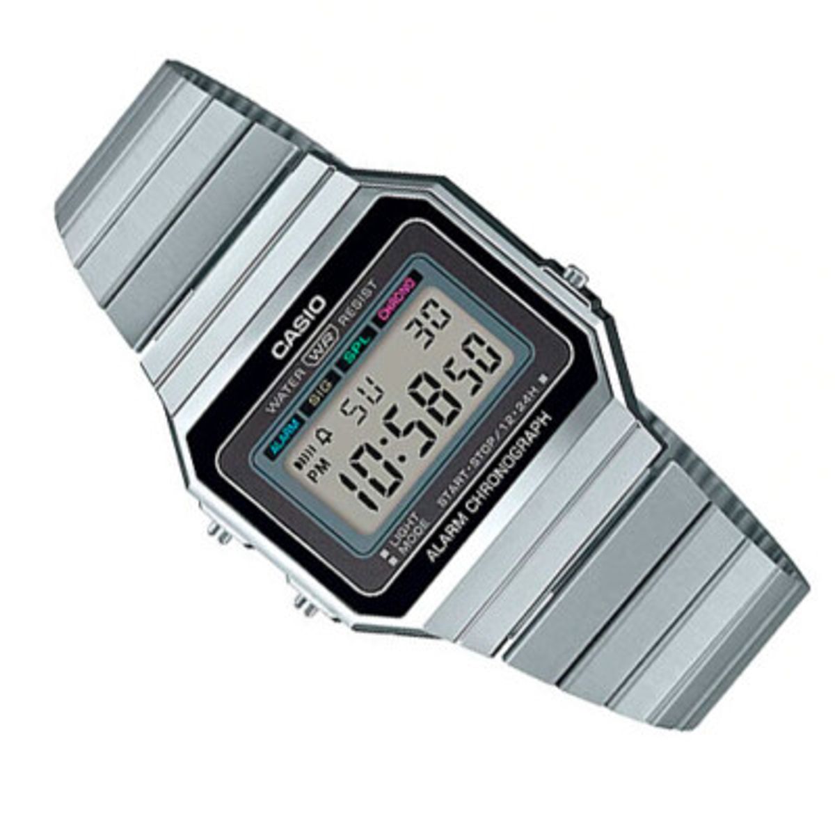 CASIO - RELOJ CASIO A700W-1A HOMBRE DIGITAL SLIM