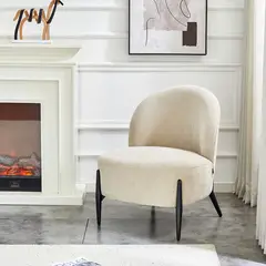 CANNON - Poltrona Tapizada Toss Beige