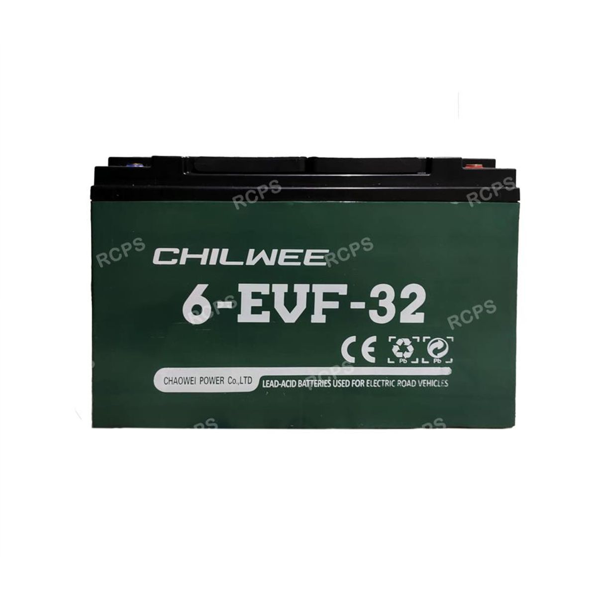 GENERICO - Batería 12v 32ah Para Moto Y Triciclo Electrico Chilwee 6-evf-32