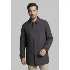 FEROUCH - Abrigo Columbia Black