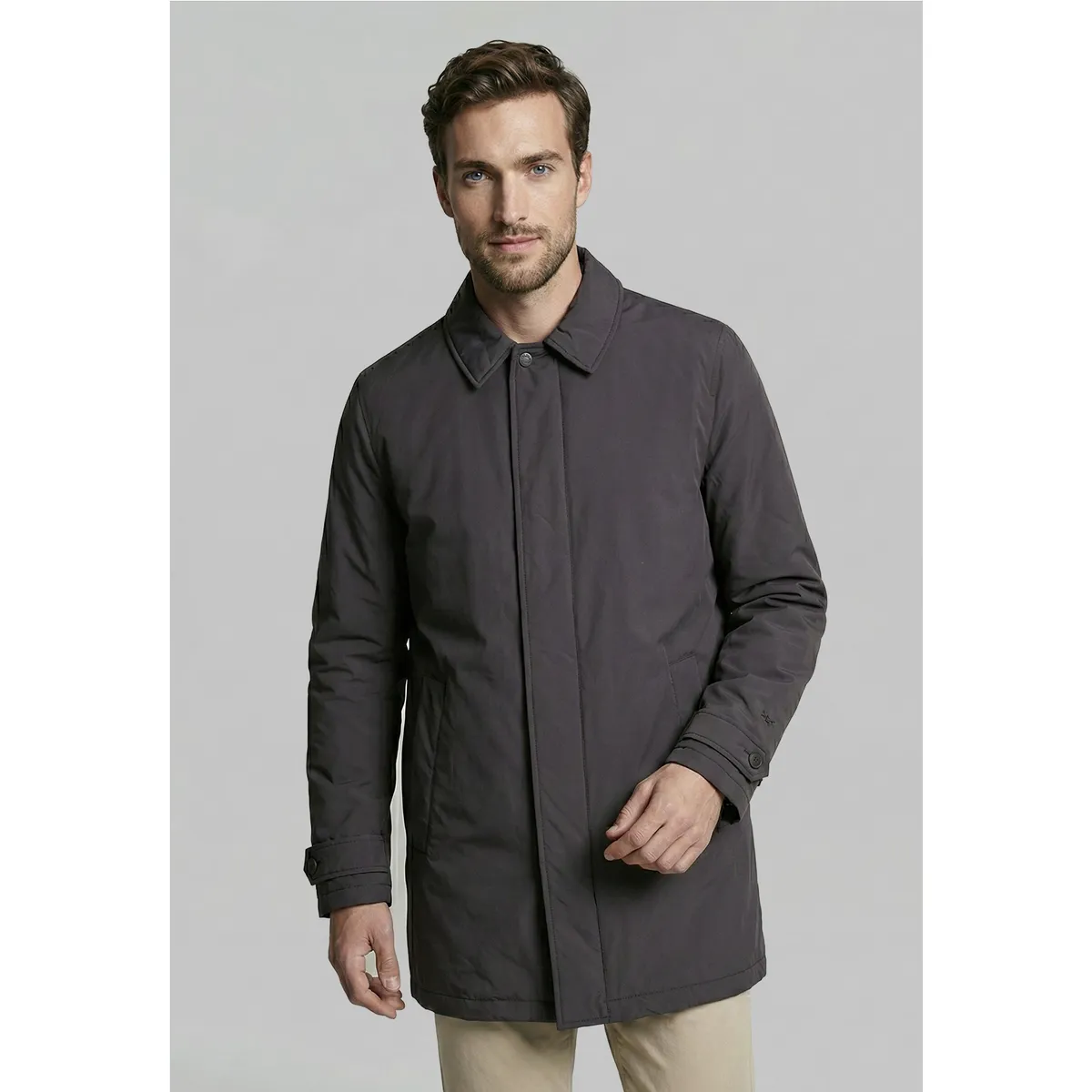 FEROUCH - Abrigo Columbia Black Ferouch