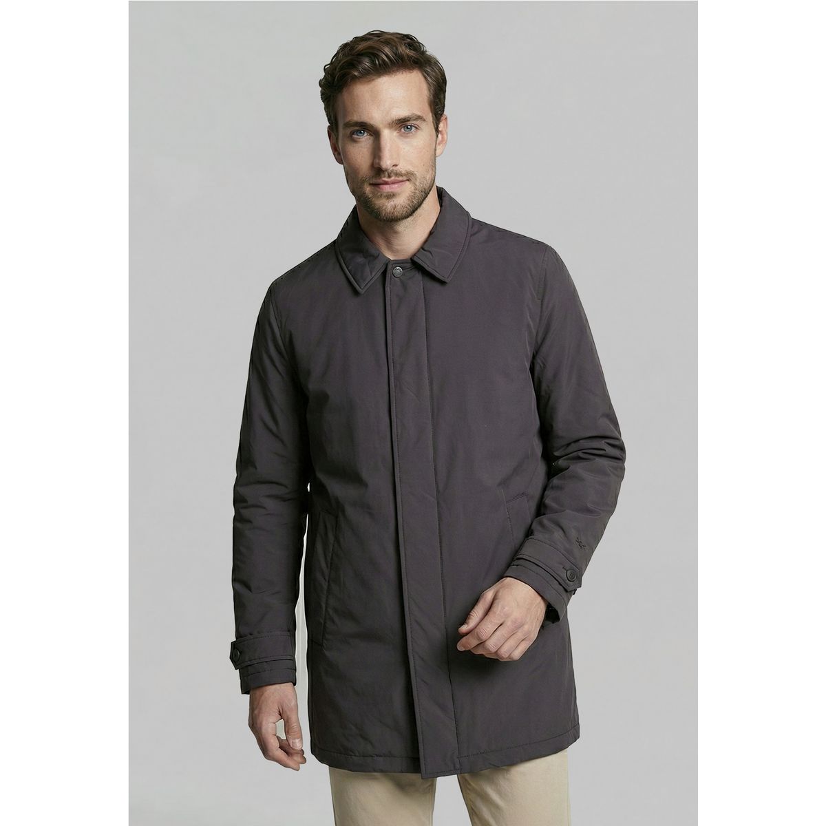 FEROUCH - Abrigo Columbia Black Ferouch