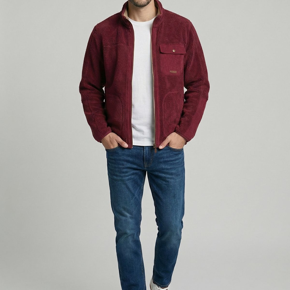 FEROUCH - Poleron Connecticut Burgundy Ferouch