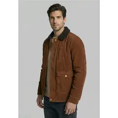 FEROUCH - Chaqueta Cincinatti Dk Brown