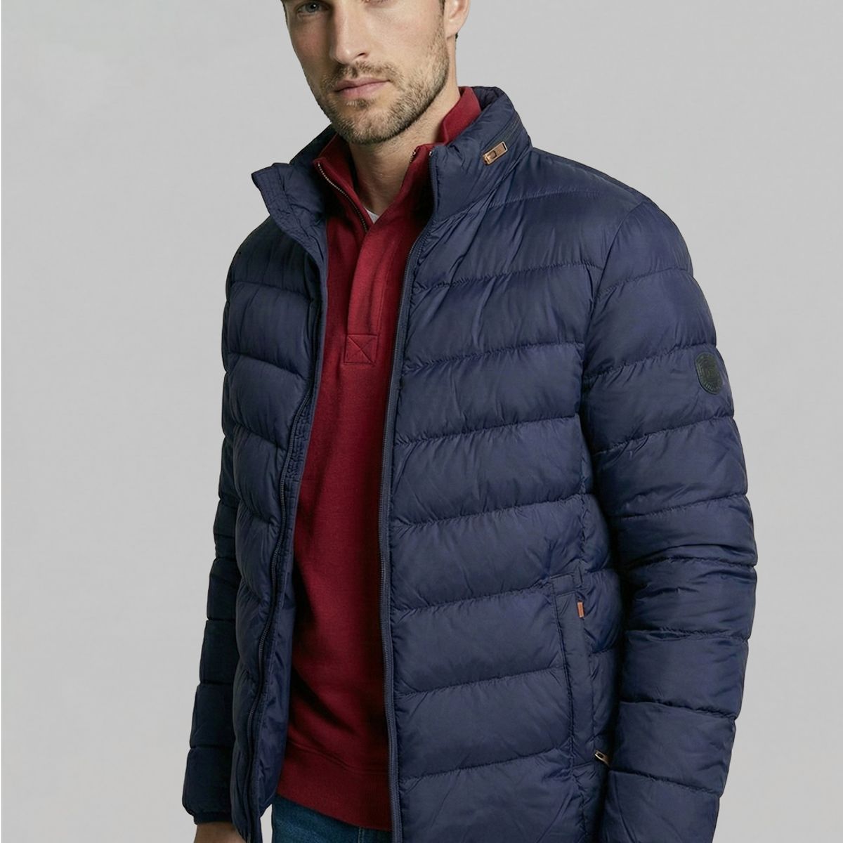 FEROUCH - Parka Sacramento Navy Ferouch