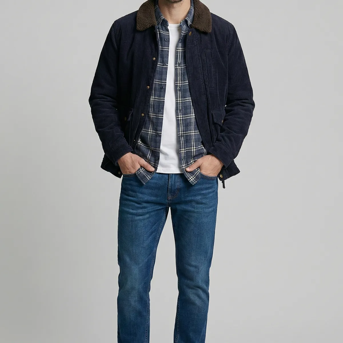 FEROUCH - Chaqueta Cincinatti Navy Ferouch