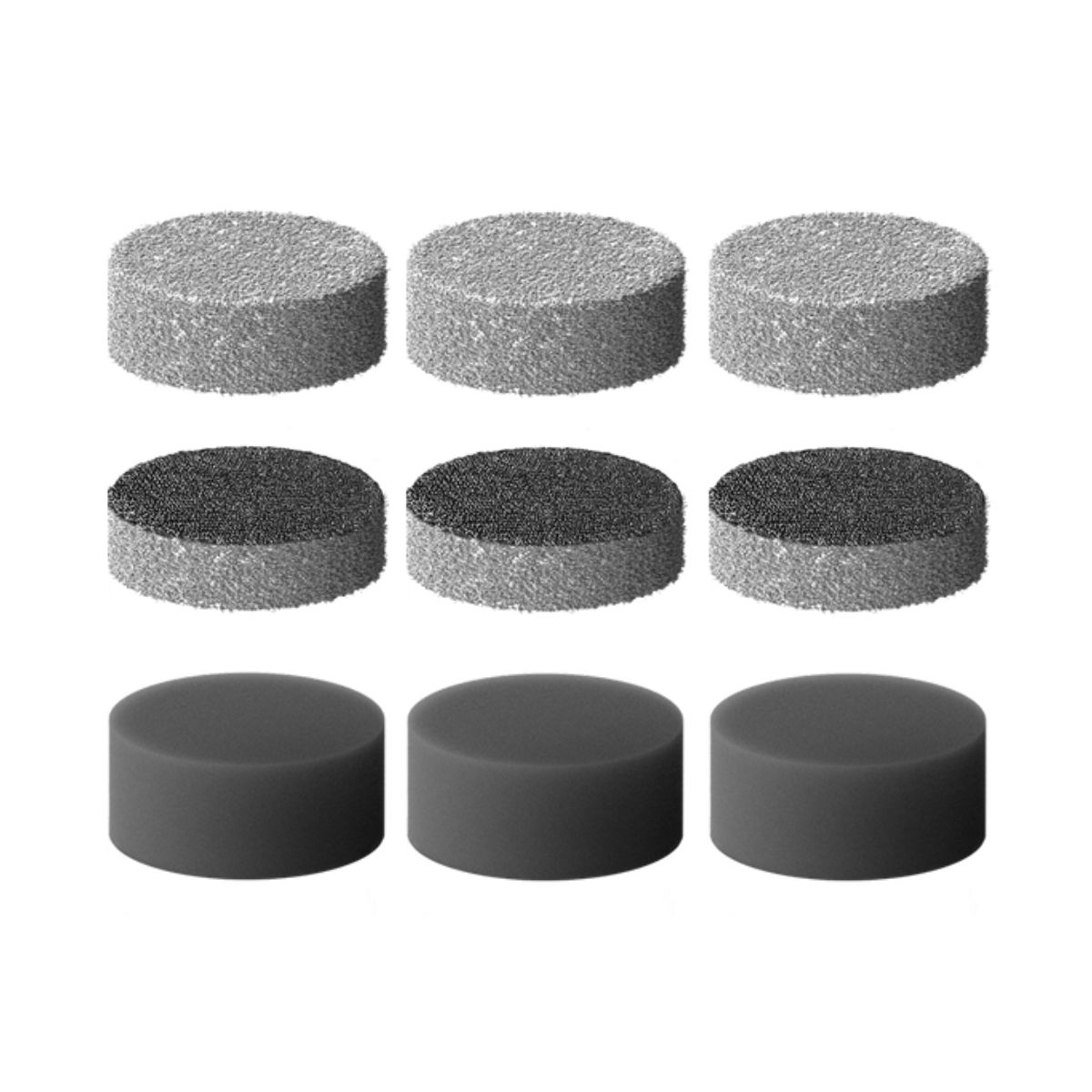 HOTO - HOTO Cabezales para Cepillo Eléctrico de Cocina - 9 piezas