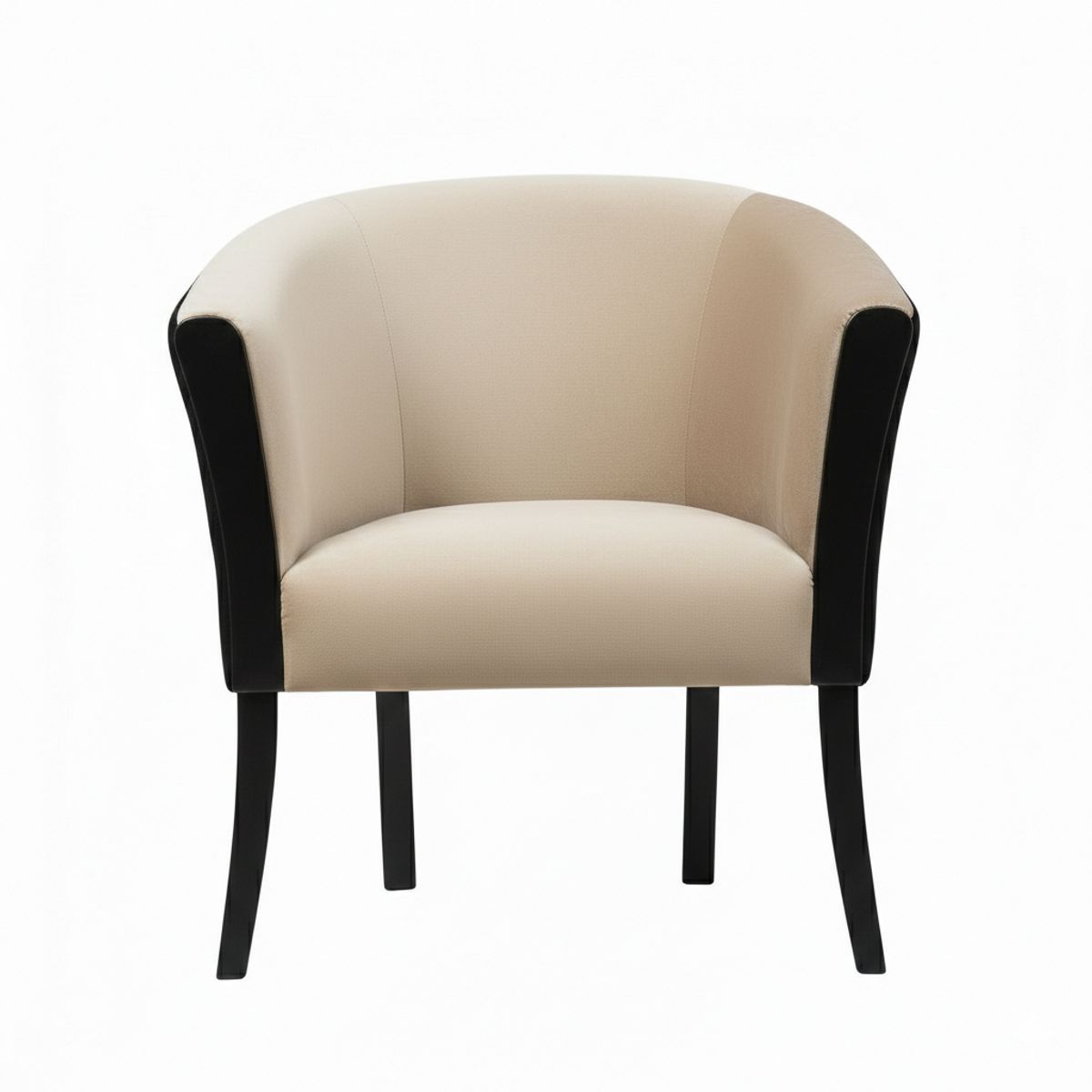 MUEBLES NEW - SITIAL AMERICANO BEIGE FELPA