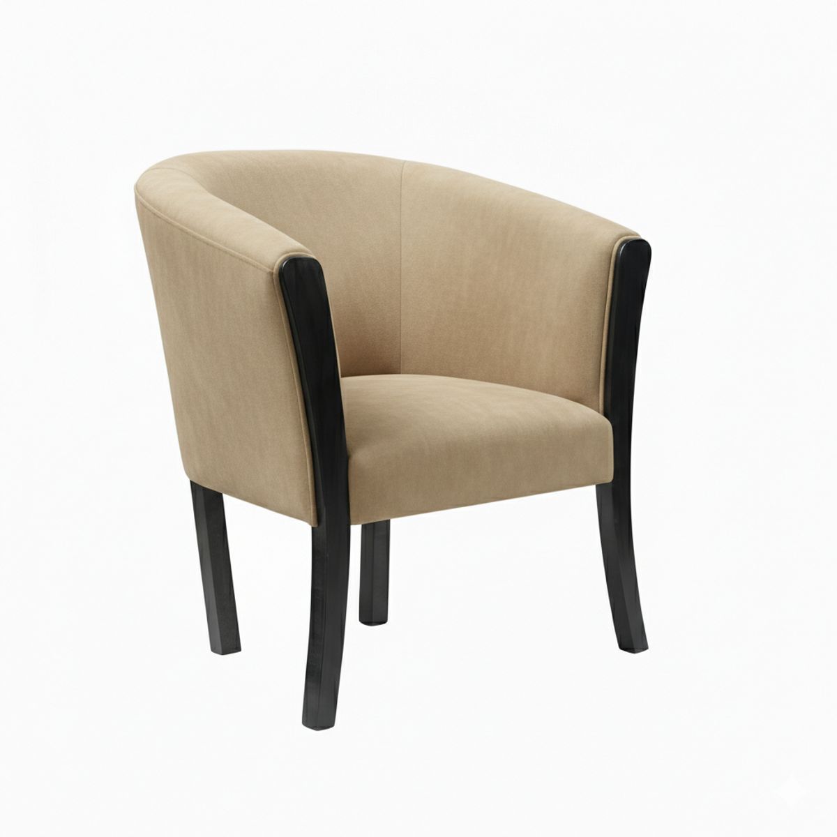 MUEBLES NEW - SITIAL AMERICANO BEIGE FELPA