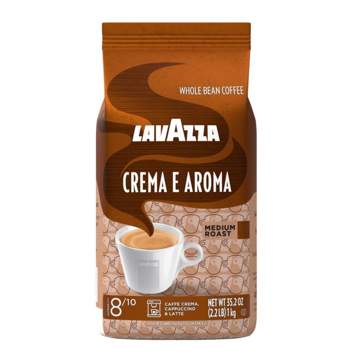 LAVAZZA - Café Crema e Aroma Grano Entero Lavazza 1 kg Kiosclub