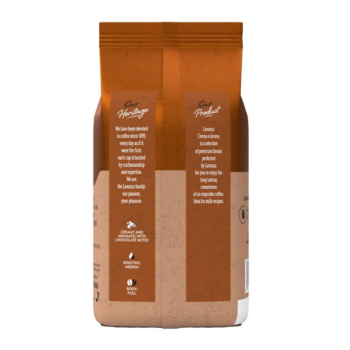 LAVAZZA - Café Crema e Aroma Grano Entero Lavazza 1 kg Kiosclub