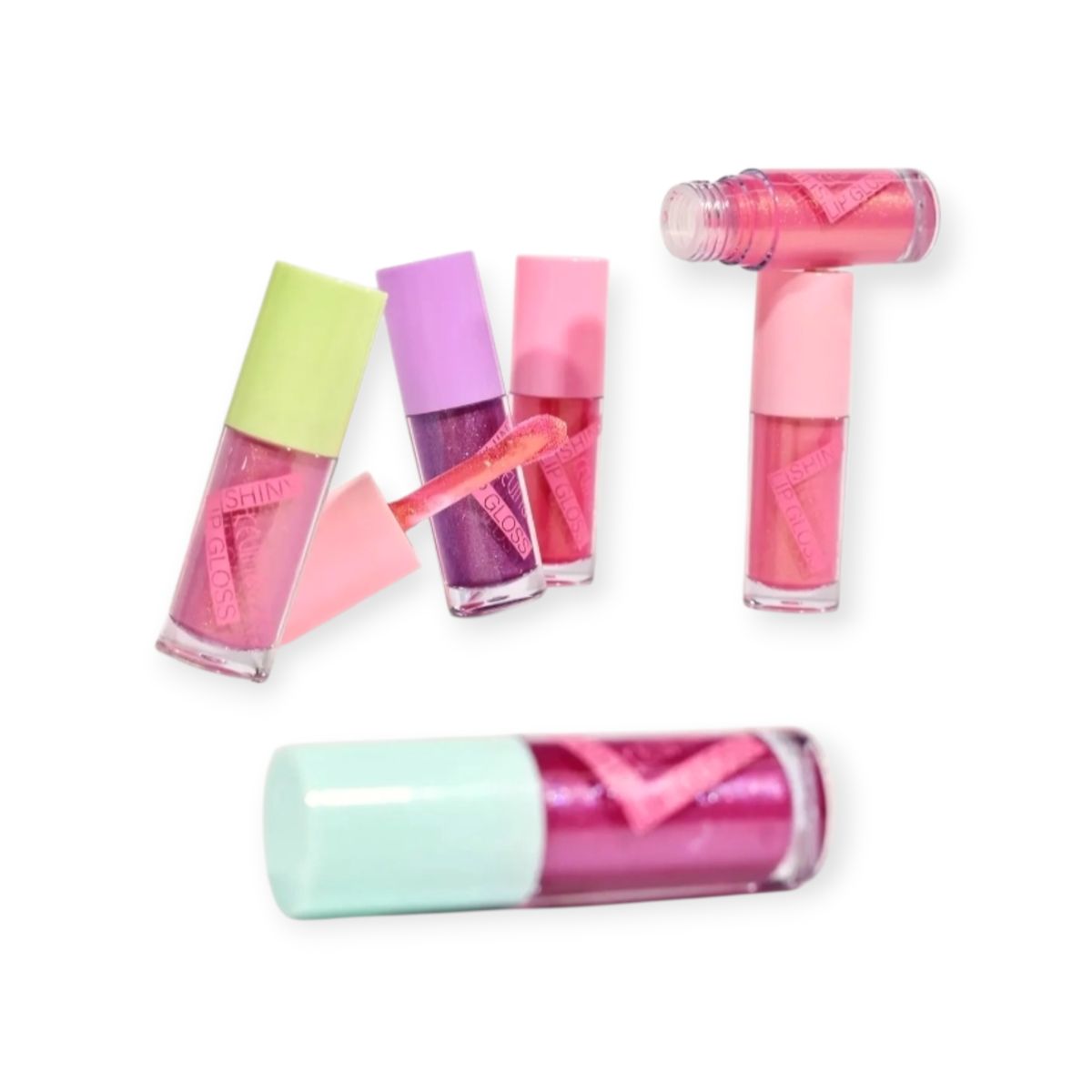 KEVIN&COCO - Set de 5 brillos labiales Kevin&Coco