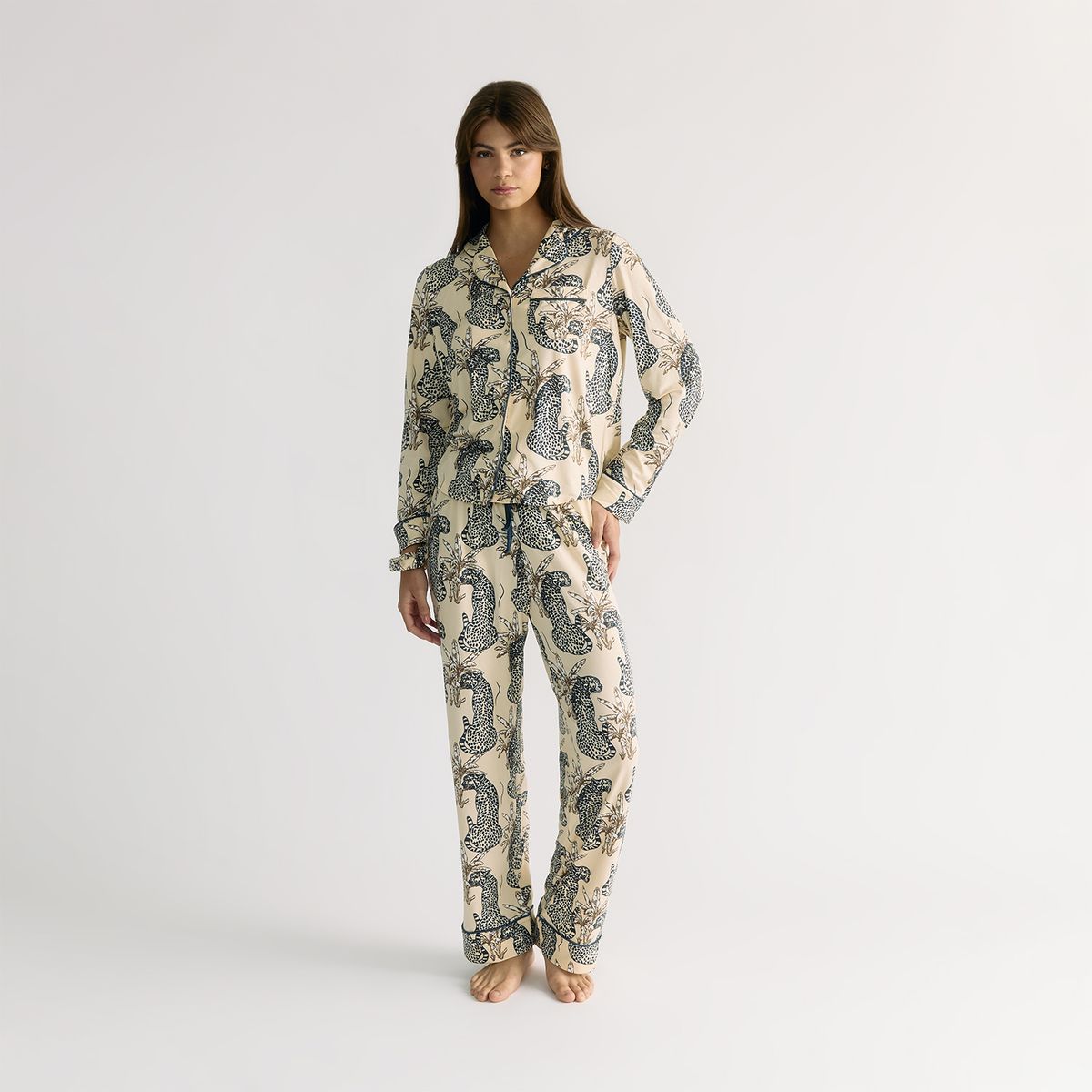 LOUNGE - Set Pijama Tigres Selvático Dreamy LOUNGE