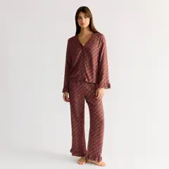 LOUNGE - Pijama Mujer Boho Vuelos