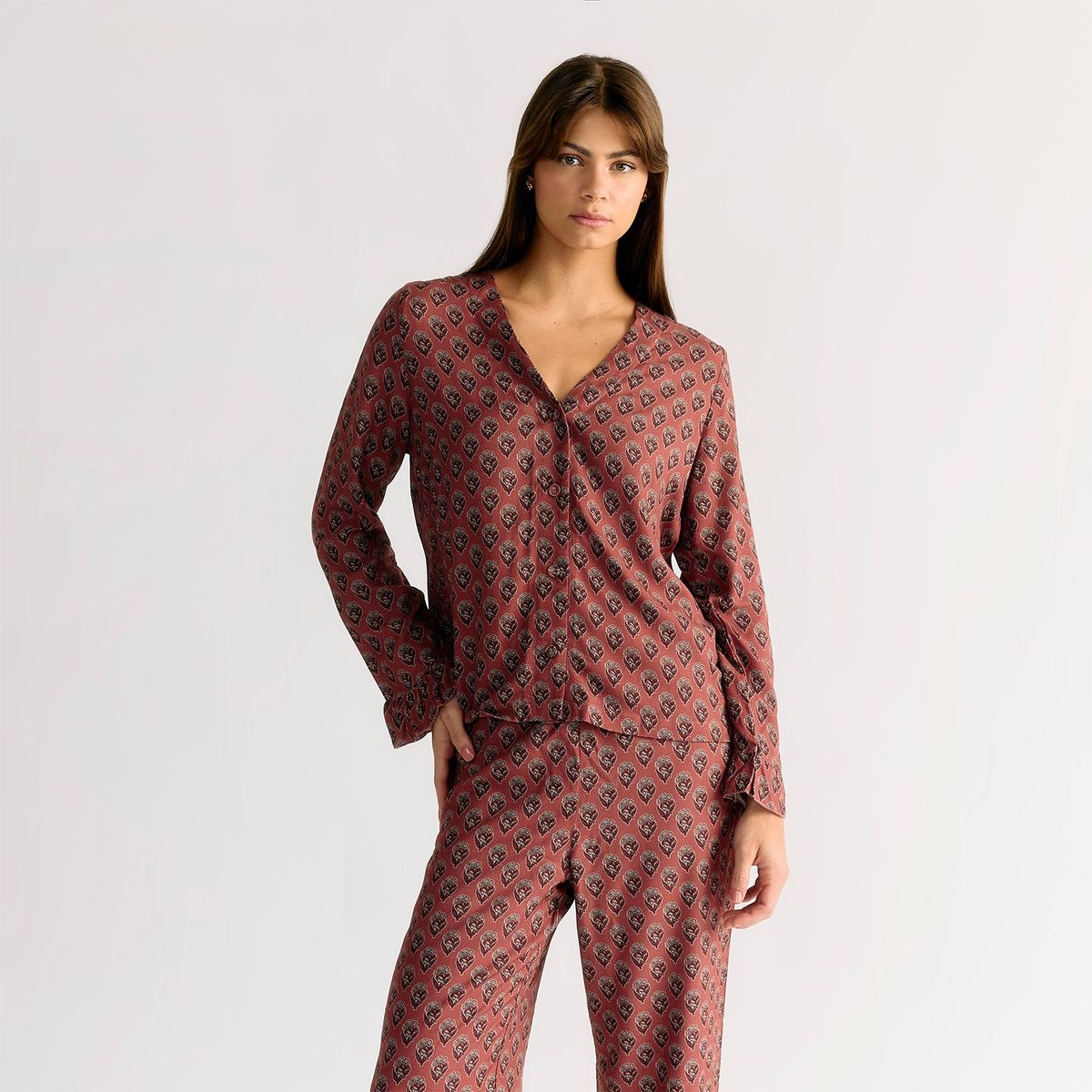LOUNGE - Pijama Mujer Boho Vuelos
