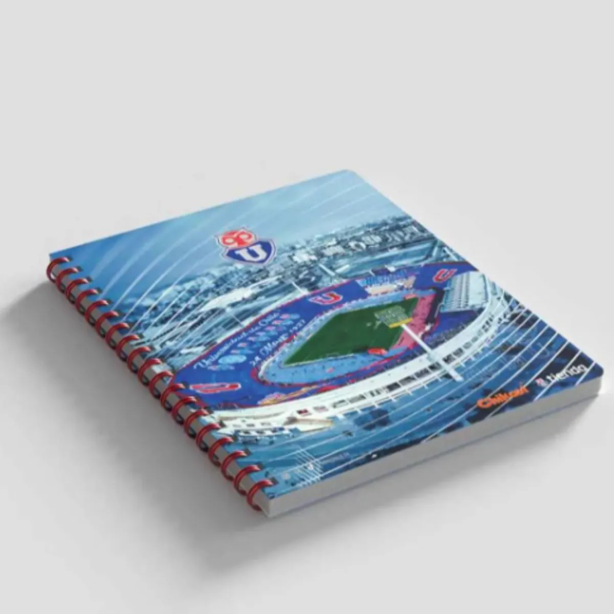 GENERICO - Pack 10 Cuadernos Universitarios Universidad De Chile 100 Hojas