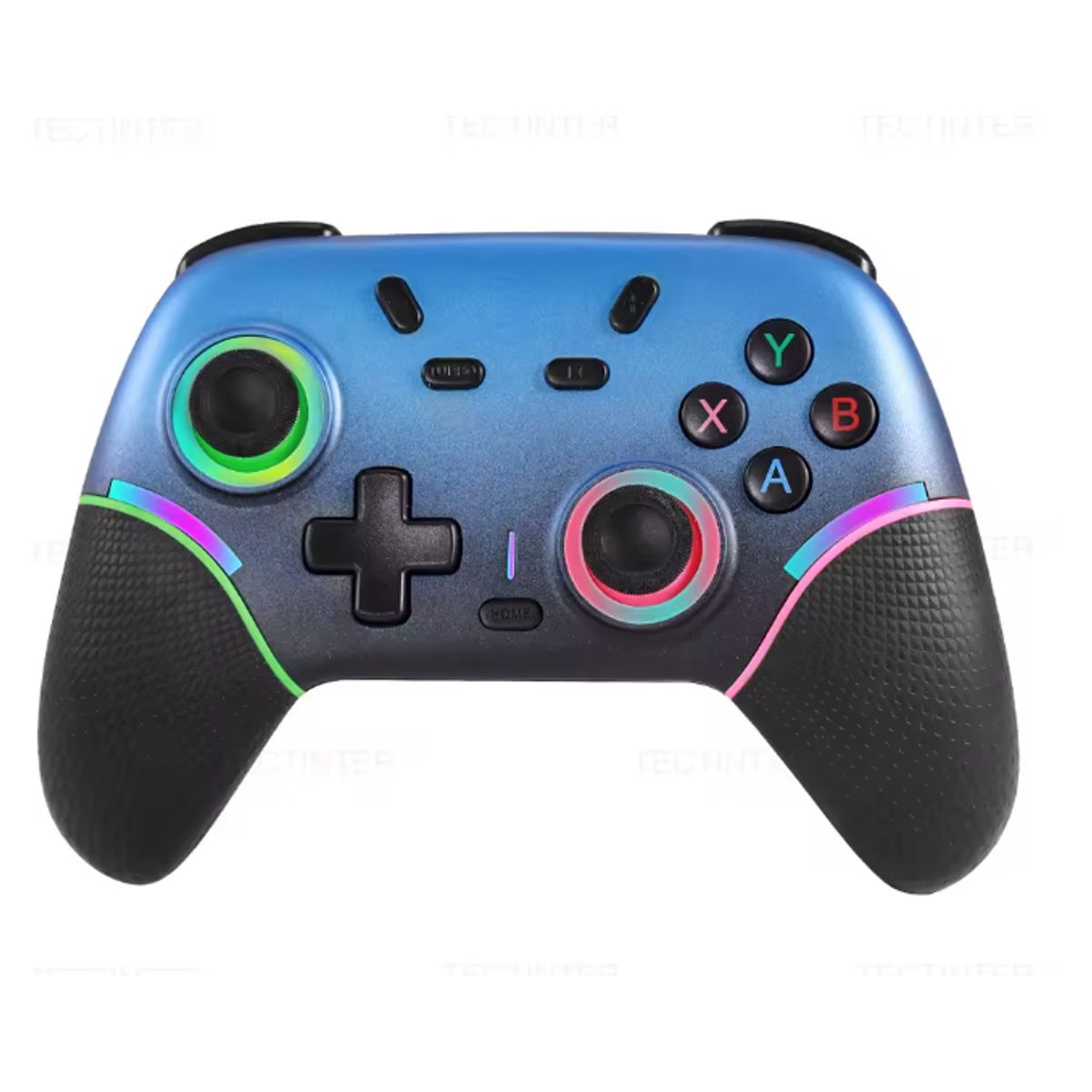 GENERICO - Control Inalámbrico Bluetooth RGB Compatible Nintendo Switch 12 PS3 PS4 PC Android iOS