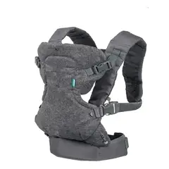 GENERICO - Ergonómico 4 En 1 Doble Hombro Multifuncional Portabebés Gris BELUG