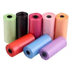 GENERICO - X60 Rollos De Bolsas Excremento Heces Mascotas Perro Y Gato Surtidos