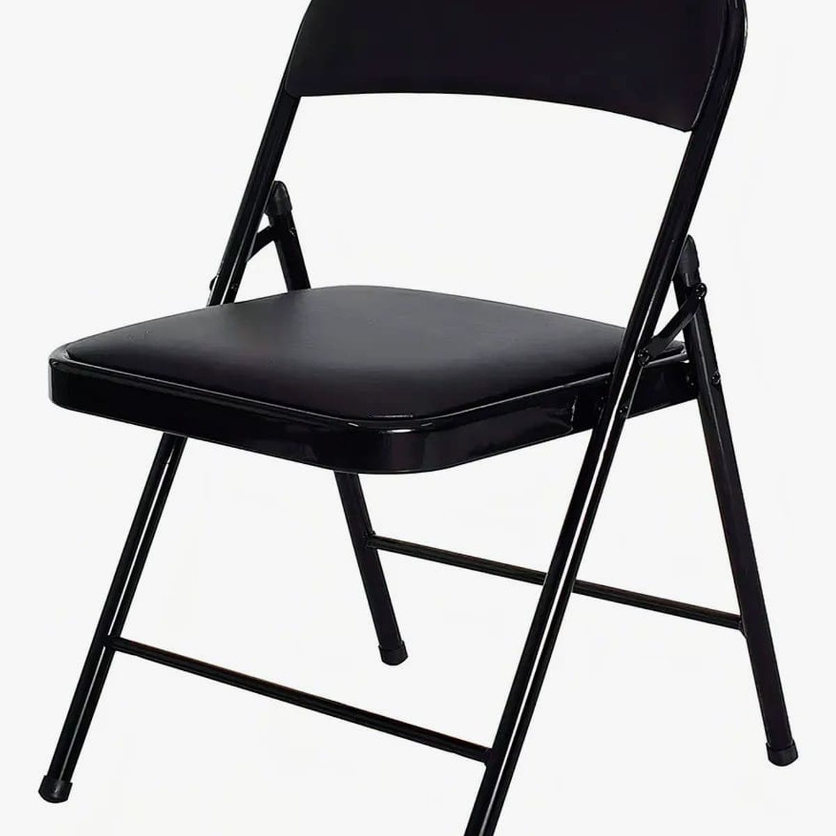 GENERAL - Set 2 Silla Plegable Metálica Acolchados Asiento Y Respaldo