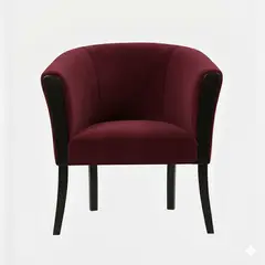 MUEBLES NEW - SITIAL AMERICANO BURDEO FELPA