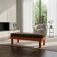 GENERICO - Banqueta Asiento De Madera Terraza Camping Bar Eventos Mader