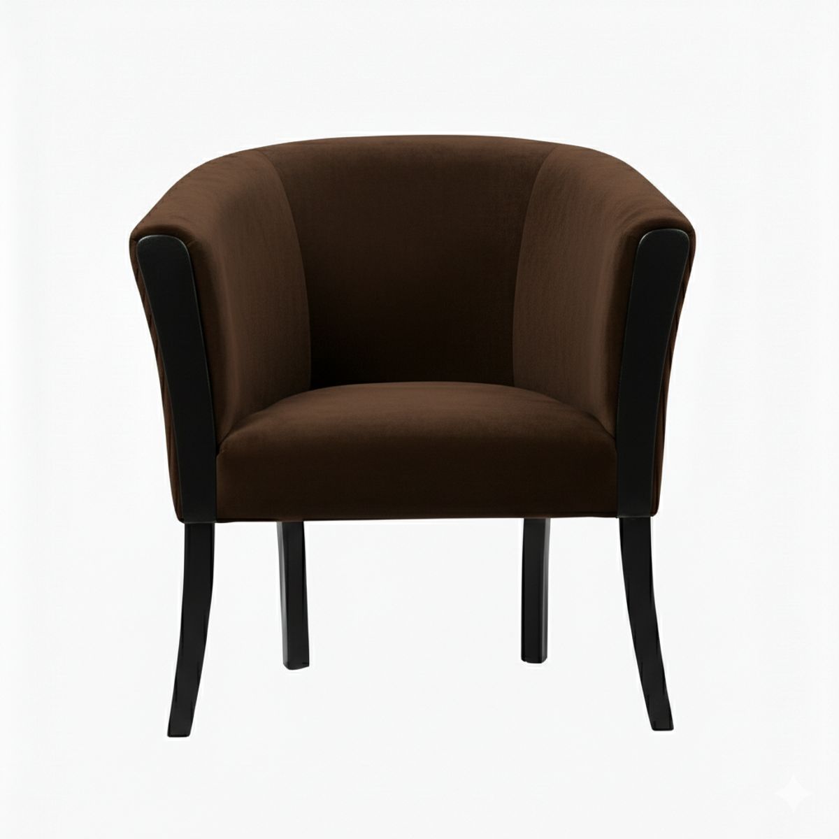 MUEBLES NEW - SITIAL AMERICANO CHOCOLATE FELPA