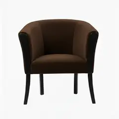 MUEBLES NEW - SITIAL AMERICANO CHOCOLATE FELPA