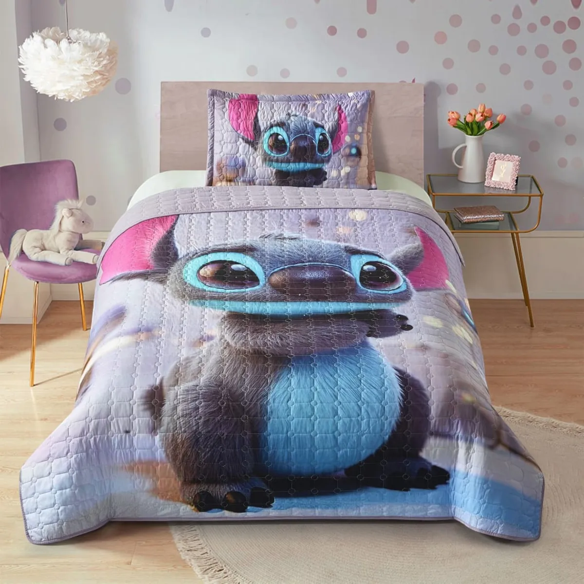GENERICO - Cubrecama Infantil Diseño Estampado Premium 15 Plazas md06