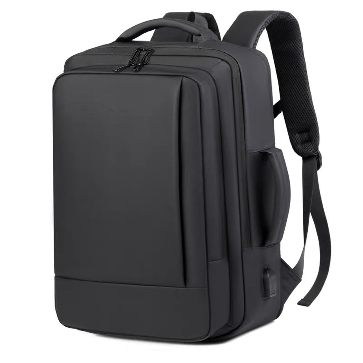 MOMO - Mochila De Viaje Para Notebook 15.6 Pulgadas Escolar Eimperm Negro Liso