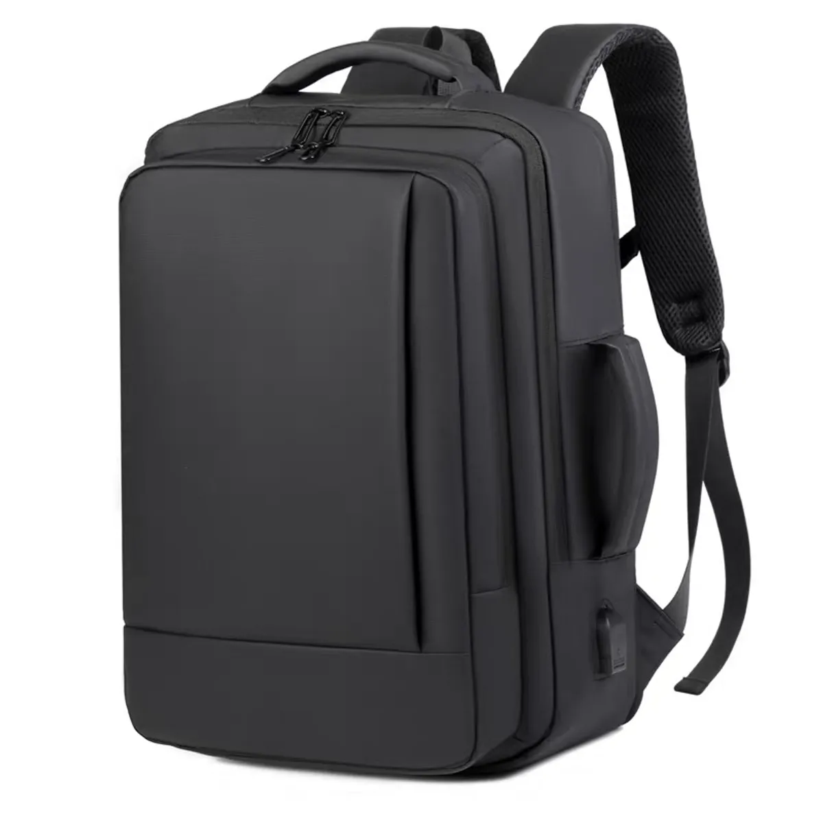 MOMO - Mochila De Viaje Para Notebook 15.6 Pulgadas Escolar Eimperm Negro Liso