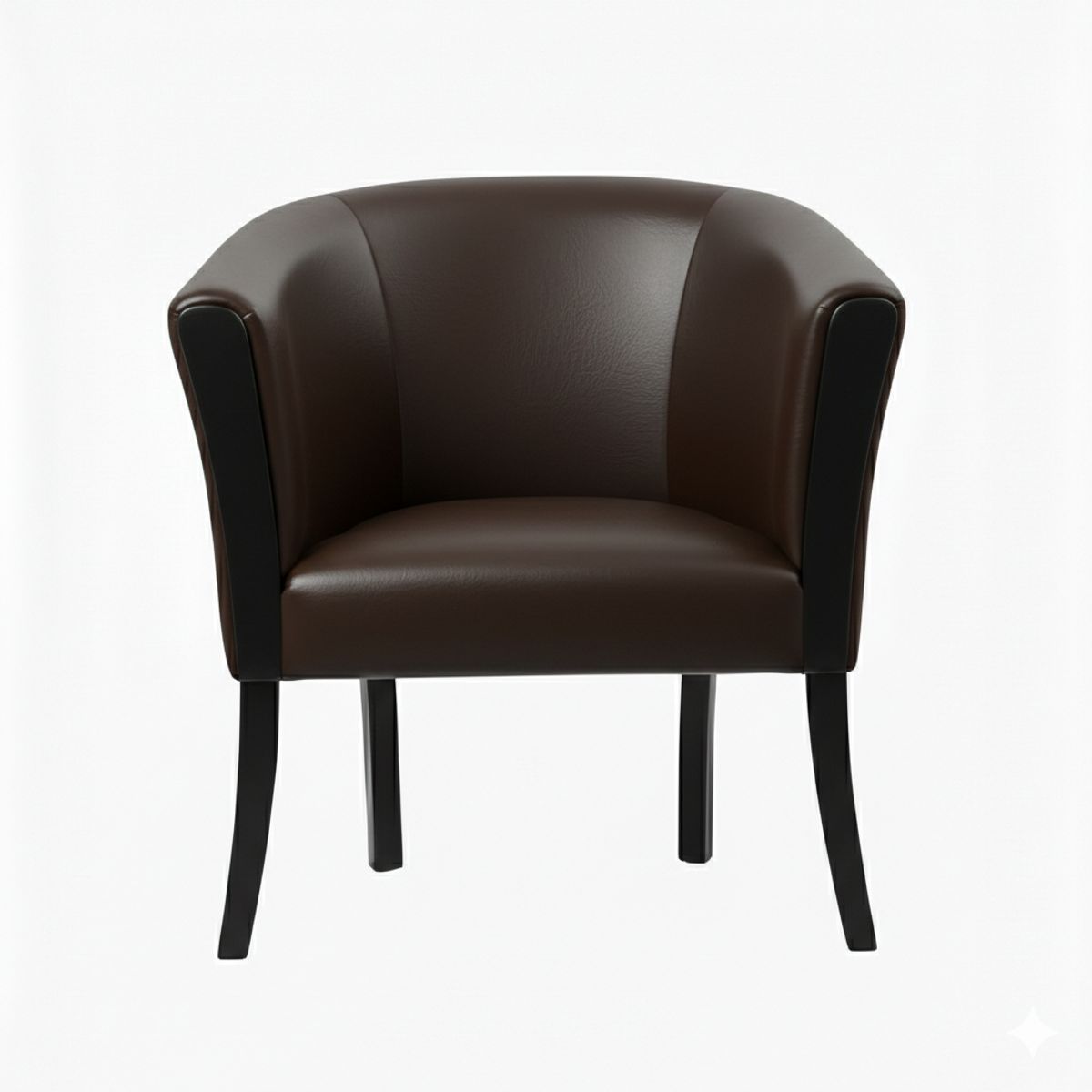 MUEBLES NEW - SITIAL AMERICANO CHOCOLATE ECOCUERO