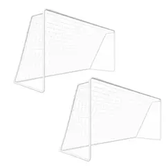 AUCKLAND OUTDOOR - Pack 2 Arcos Fútbol Metálico 240x170x100 Cm + Red