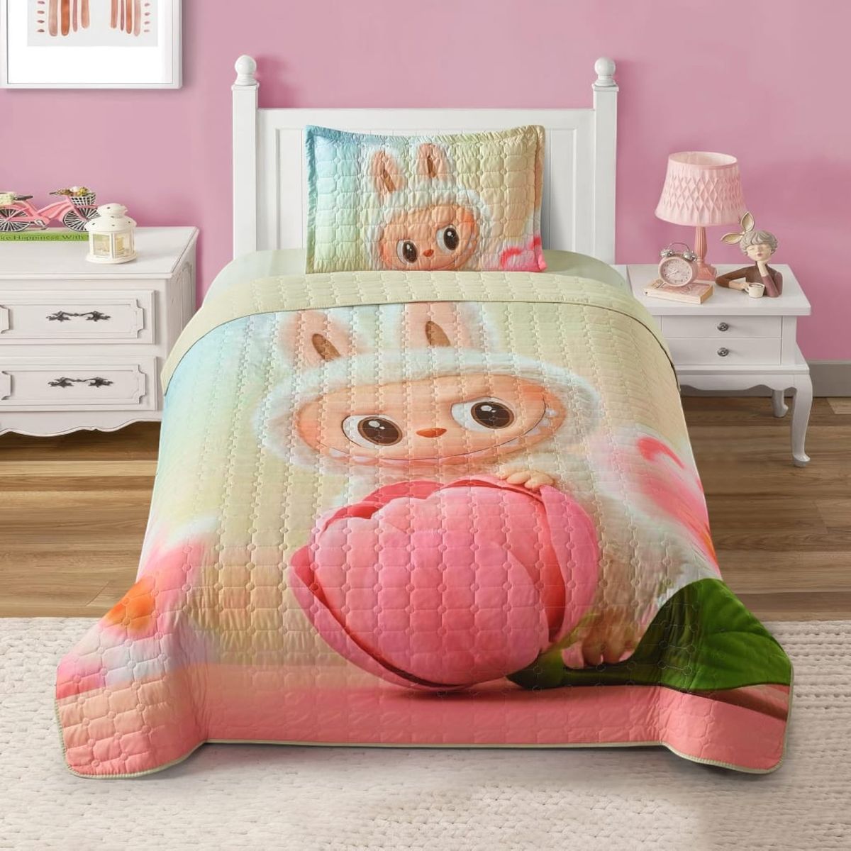 GENERICO - Cubrecama Infantil Diseño Estampado Premium 15 Plazas md11