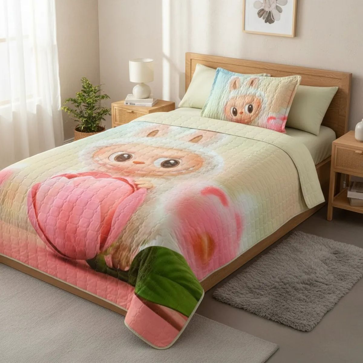 GENERICO - Cubrecama Infantil Diseño Estampado Premium 15 Plazas md11