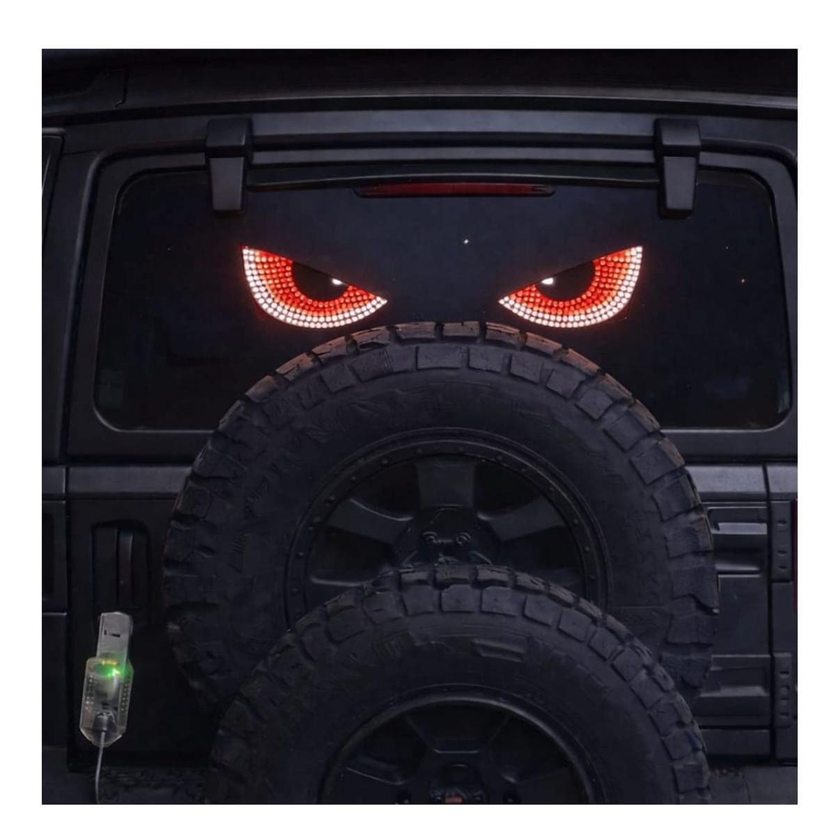 BIGBAMSPACE - Luces LED Parabrisas Devil Eyes para Auto