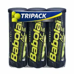 BABOLAT - ESPECIAL 3X2 PELOTAS ACE PADEL - 3 UNIDADES POR TARRO