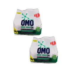 OMO - Pack 2 Detergente En Polvo Aloe Vera 400g